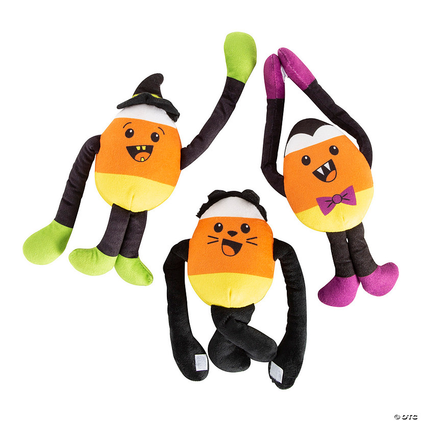 Long Arm Stuffed Candy Corns - 12 Pc. Image