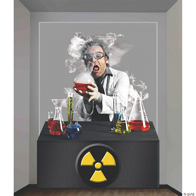 Mad Scientist Wall Decoration Image