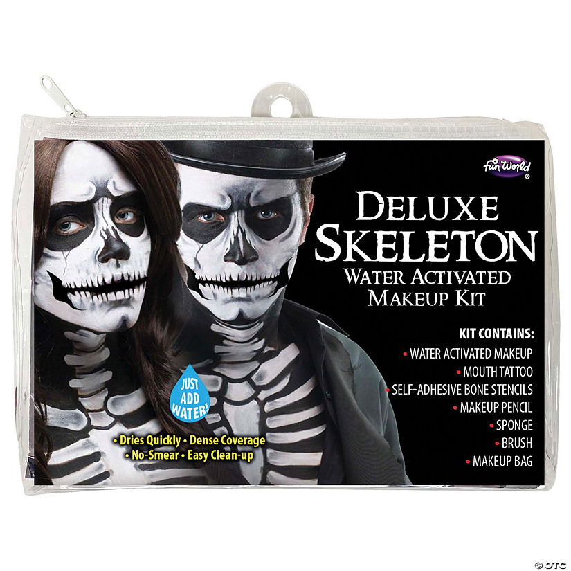 Make-Up Zipper Bag Skeleton Kit Image