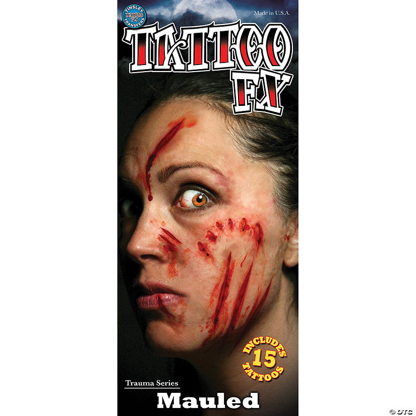Mauled Trauma Tattoo Image