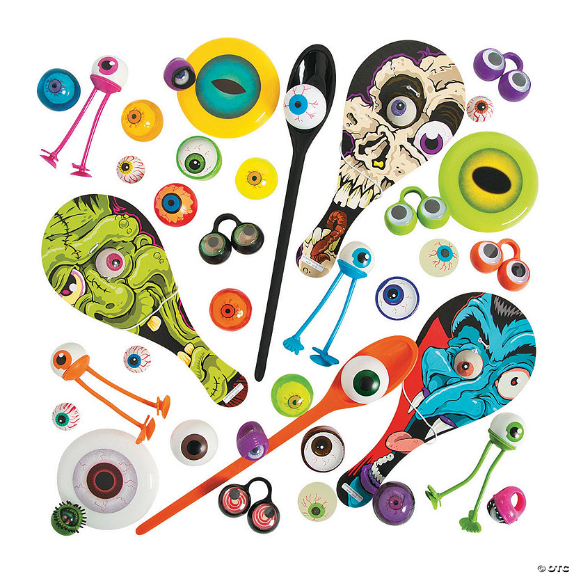 Mega Bulk Halloween Eyeball Assortment Image