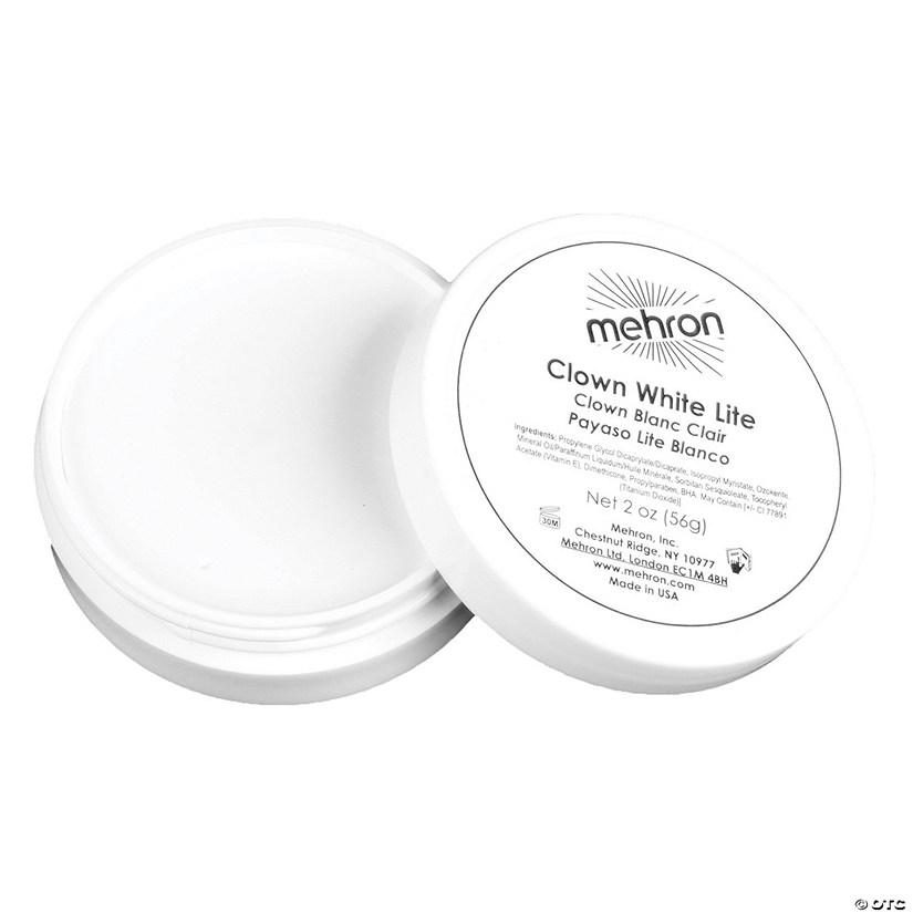 Mehron Clown White Lite Makeup Image