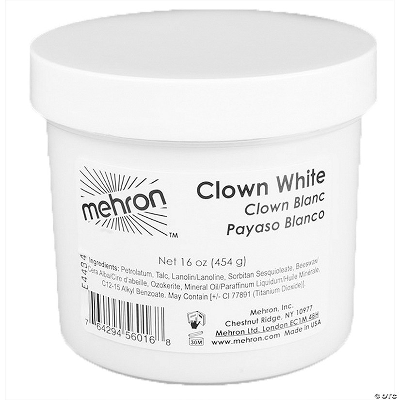 Mehron Clown White Makeup Image