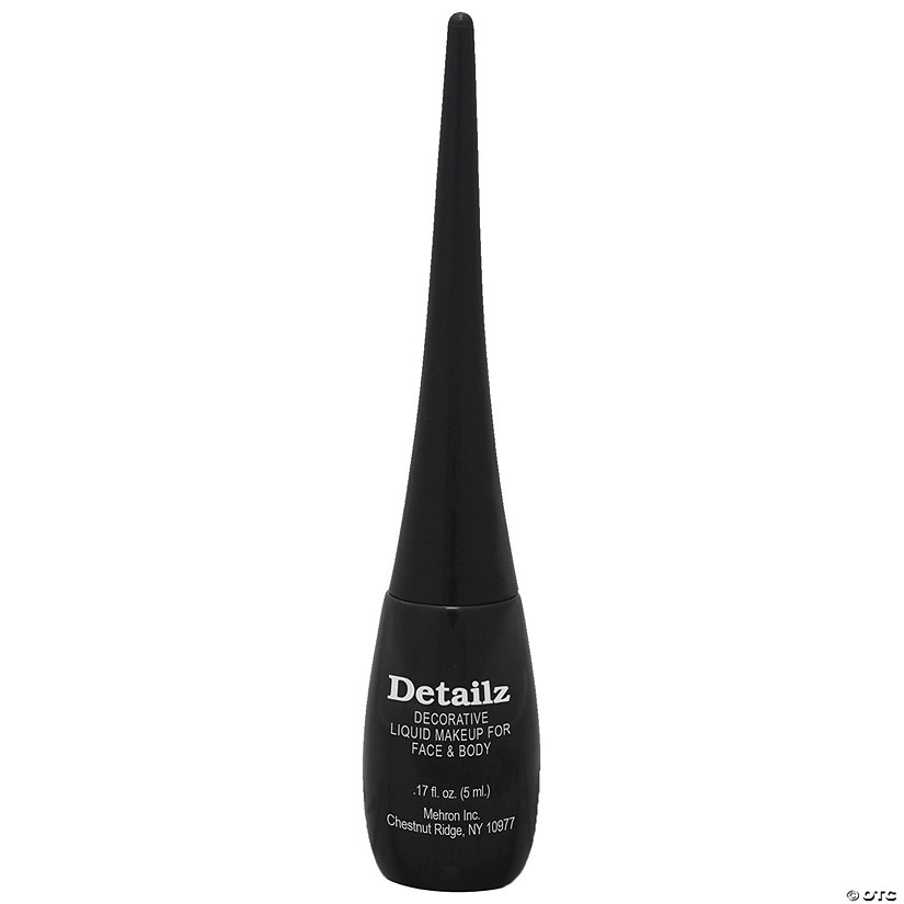 Mehron Detailz&amp;#8482; Fine Tip Liquid Makeup Black Image