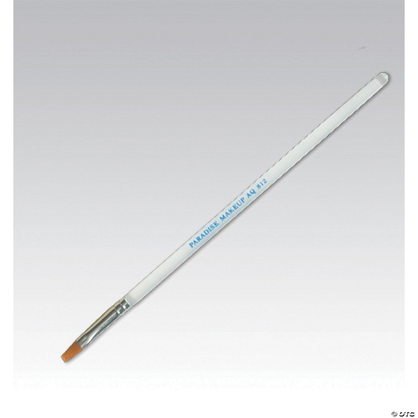 Mehron Paradise Makeup AQ&amp;#8482; 1/8 In Flat Brush Image