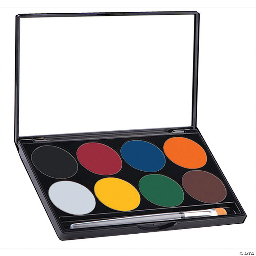 Mehron Paradise Makeup AQ&#8482; 8-Color Refillable Palette Basic Image