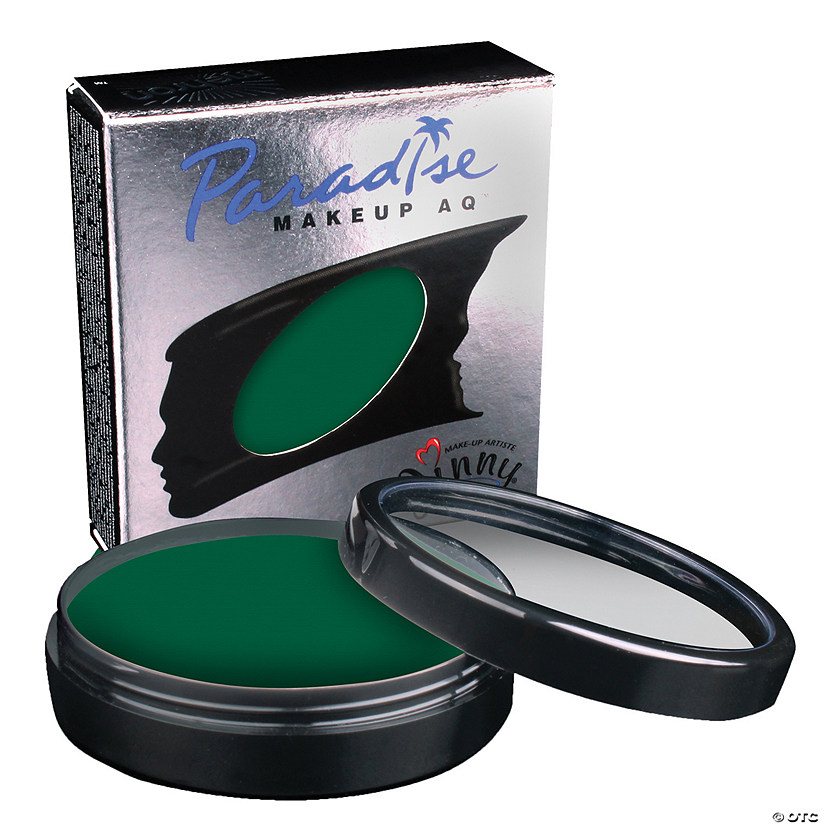 Mehron Paradise Pro AQ&#8482; Makeup Dark Green Image