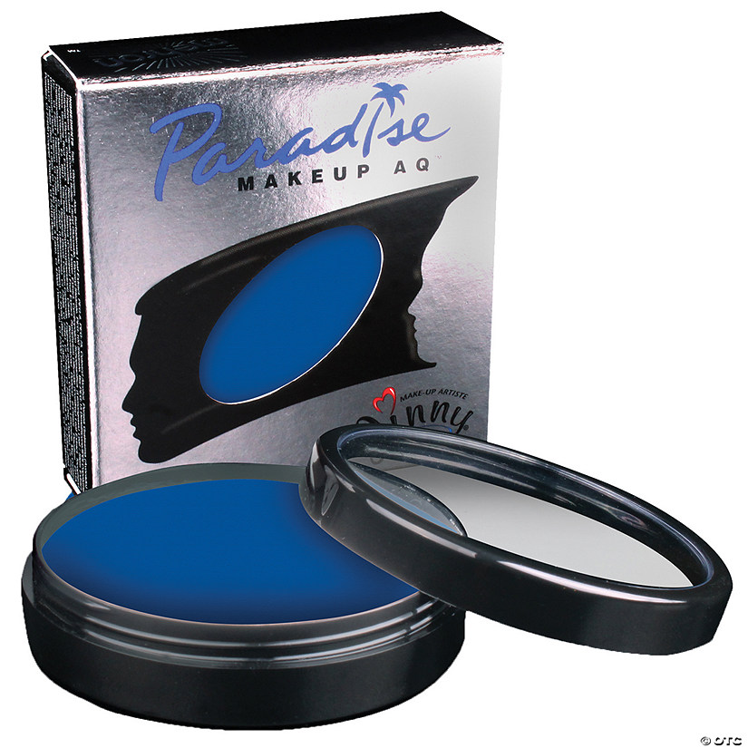 Mehron Paradise Pro AQ&#8482; Makeup Single Lagoon Blue Image