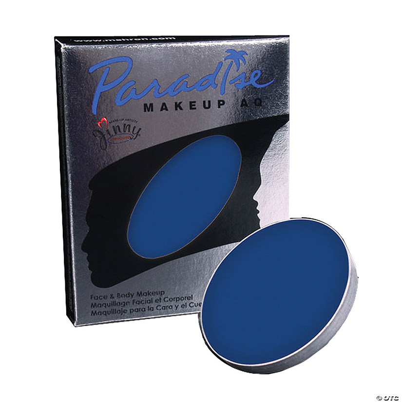 Mehron Paradise Pro AQ&#8482; Makeup Single Refill Dark Blue Image