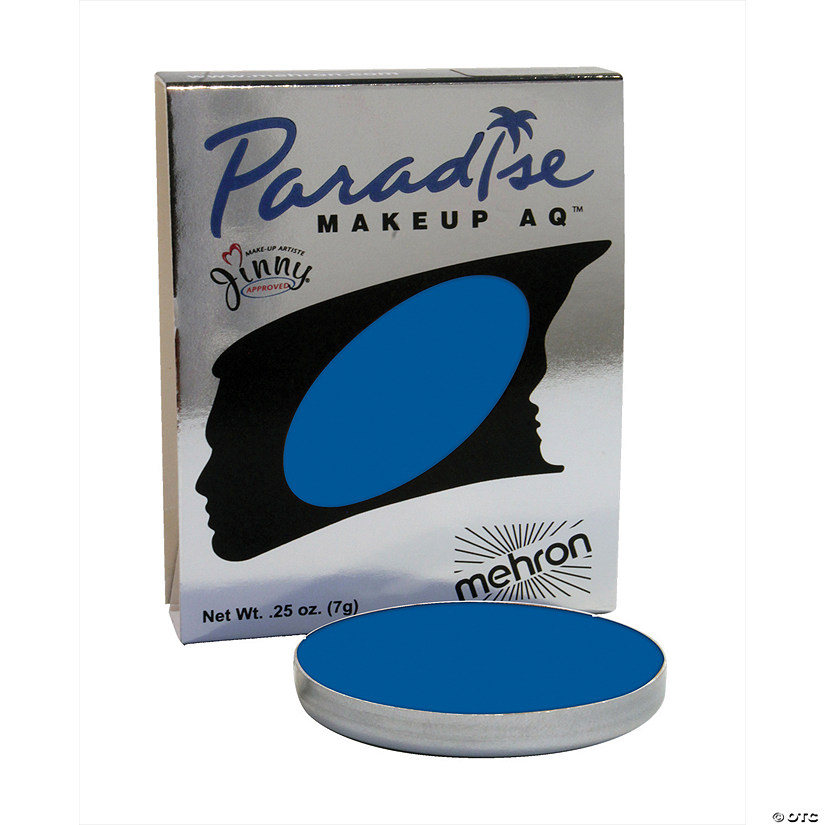Mehron Paradise Pro AQ&#8482; Makeup Single Refill Lagoon Blue Image