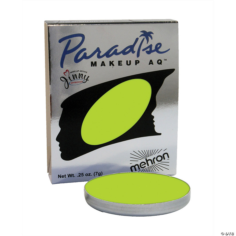 Mehron Paradise Pro AQ&#8482; Makeup Single Refill Lime Image