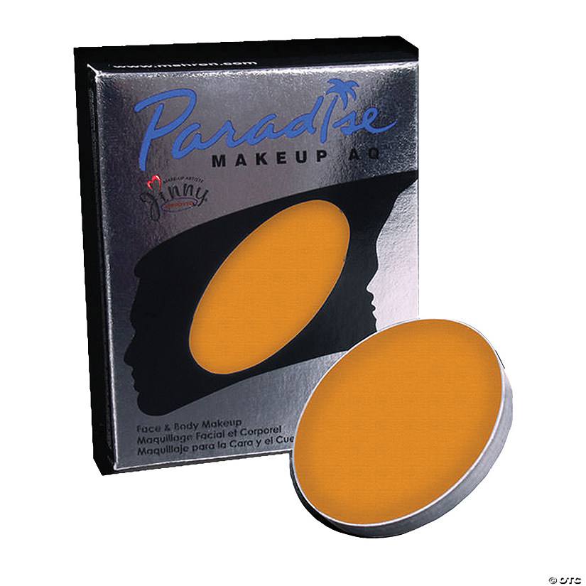 Mehron Paradise Pro AQ&#8482; Makeup Single Refill Orange Image