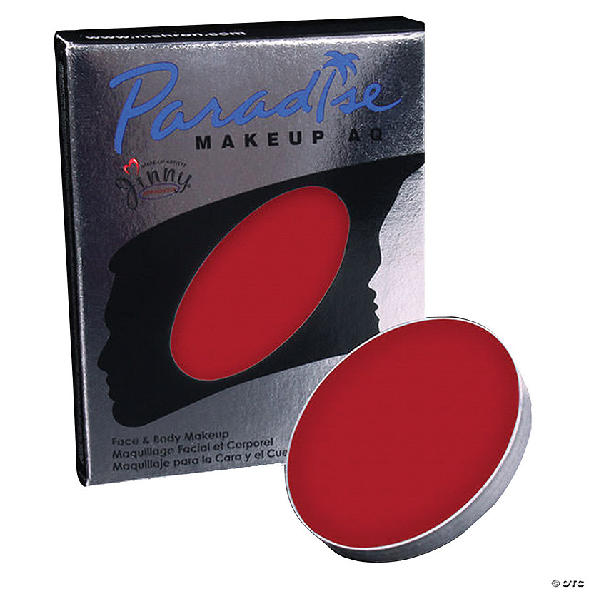Mehron Paradise Pro AQ&#8482; Makeup Single Refill Red Image