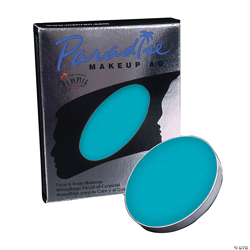 Mehron Paradise Pro AQ&#8482; Makeup Single Refill Teal Image