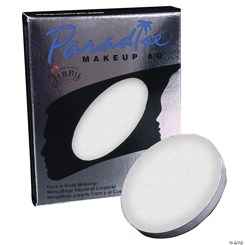 Mehron Paradise Pro AQ&#8482; Makeup Single Refill White Image
