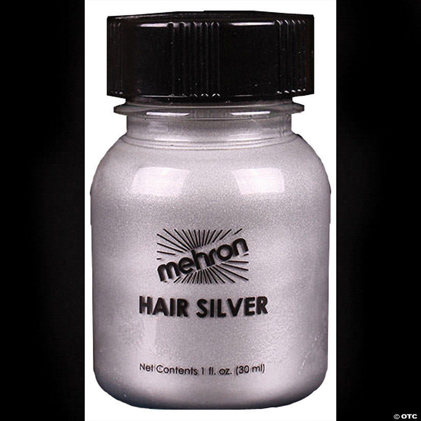 Mehron Silver Hair Color Image