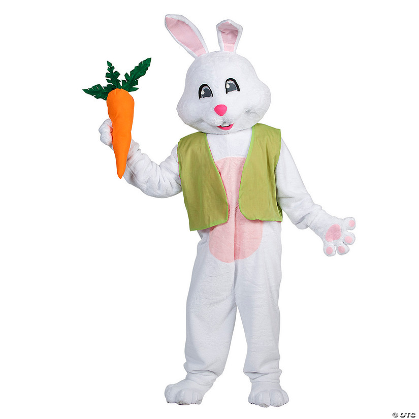 Men’s Easter Bunny Costume with Headgear Halloween Express