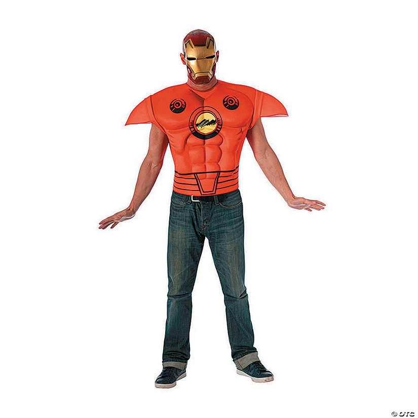Men&#8217;s Muscle Chest Iron Man&#8482; Costume Image