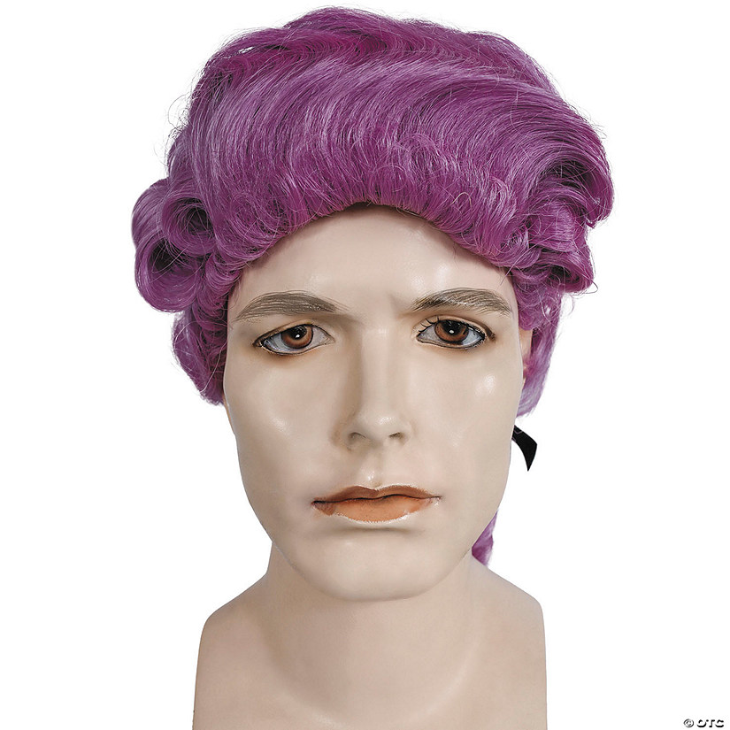 Men's 1700s Colonial Ponytail Wig Image