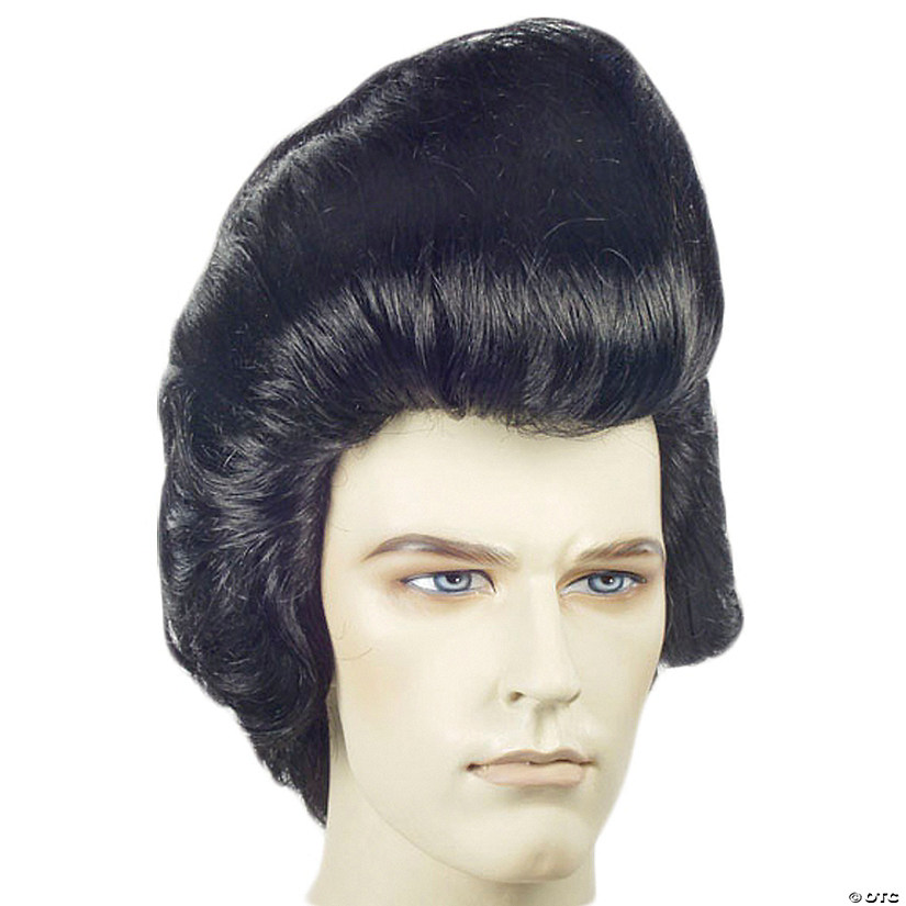 Men's 50s Deluxe Elvis Pompadour Wig Image