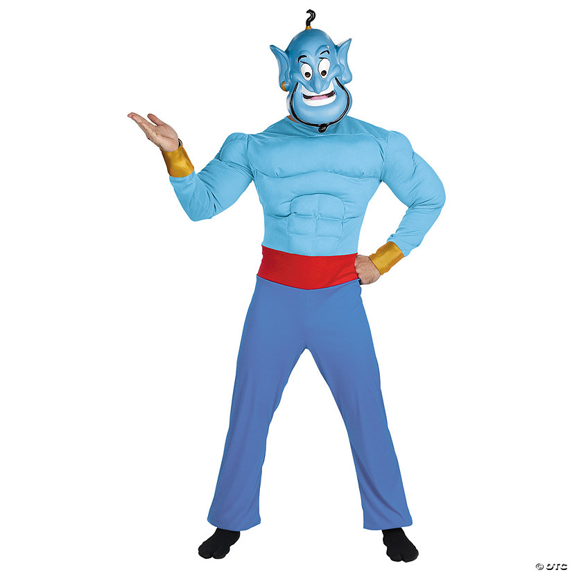 Men's Aladdin Genie Costume Image