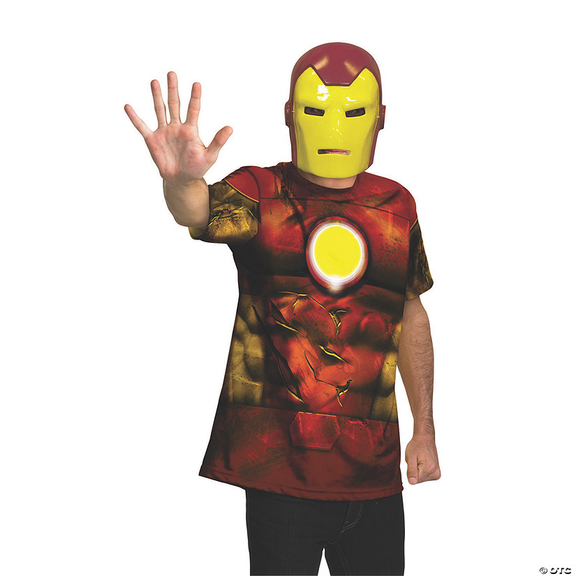 Men's Alternative Battle Scars Iron Man Costume - Extra Large Image