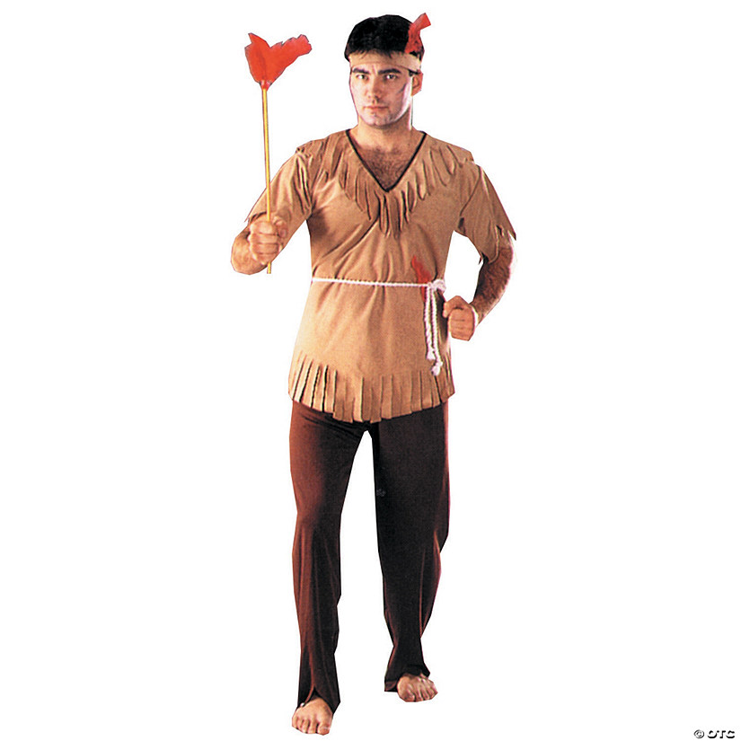 Men's American Indian Man Costume Image