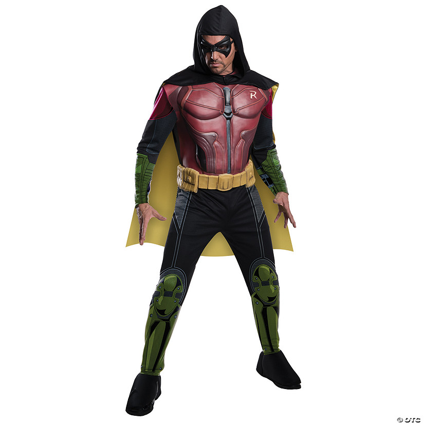 Men's Arkham Asylum Robin Costume Image