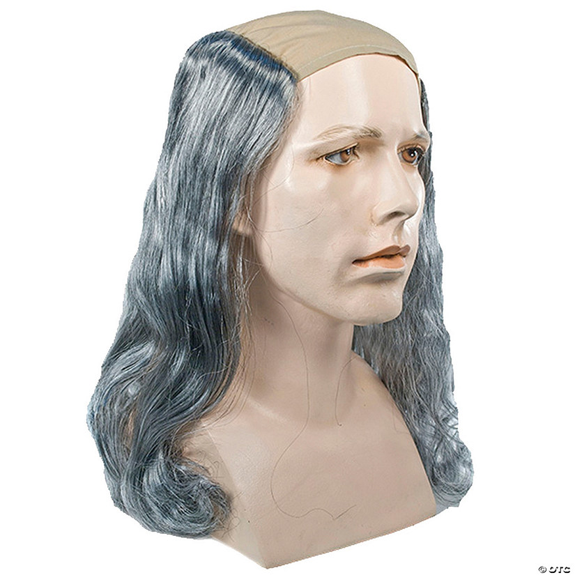 Men's Bargain Ben Franklin Wig Halloween Express