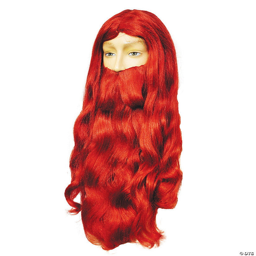 Men's Bargain Viking Wig &amp; Beard Set Image