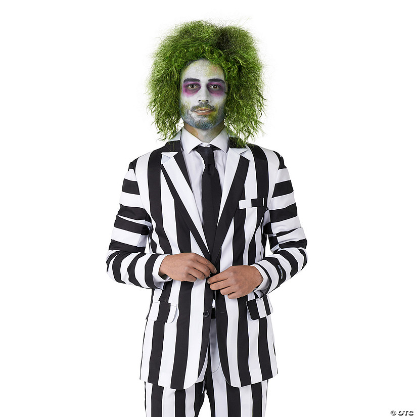 Men's Beetlejuice&#8482; Suit Costume Image