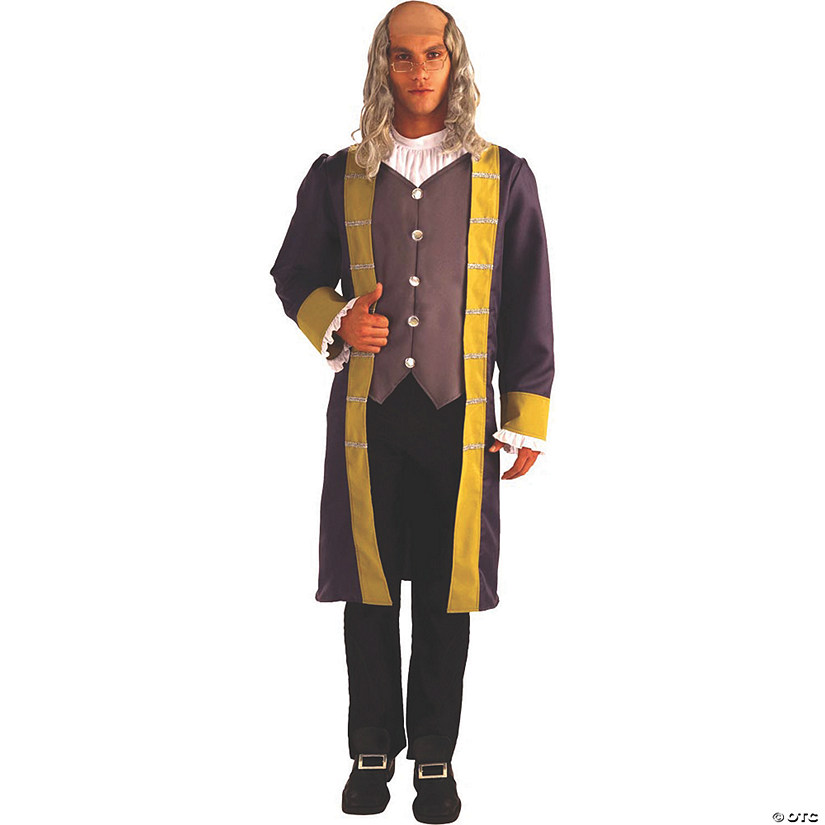 Men's Ben Franklin Costume Image