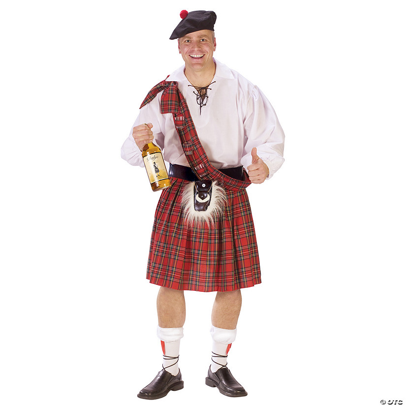 Men's Big Shot Scot Costume Image