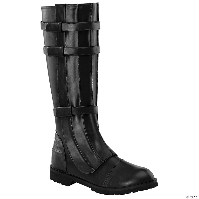 Men's Black Walker Boots Image