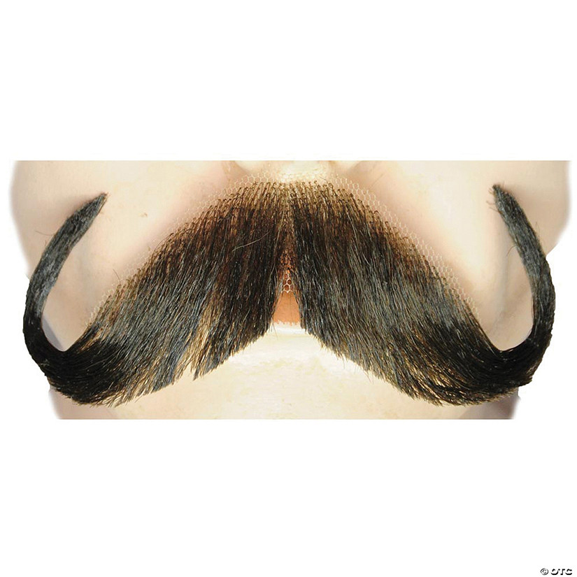 Men's Blend Handlebar Mustache Image