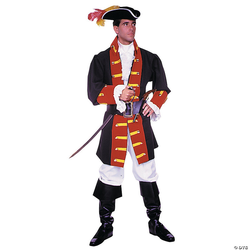 Men's Captain Hook Prince Suit Costume - Medium Image