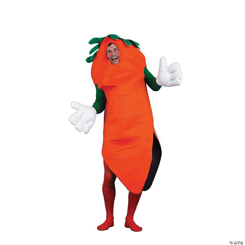 Men's Carrot Costume - Standard Image