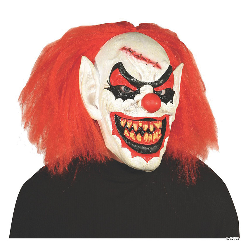 Men's Carver the Killer Clown Mask Image