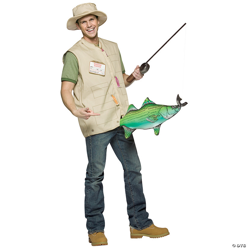 Men's Catch Of The Day Costume Image