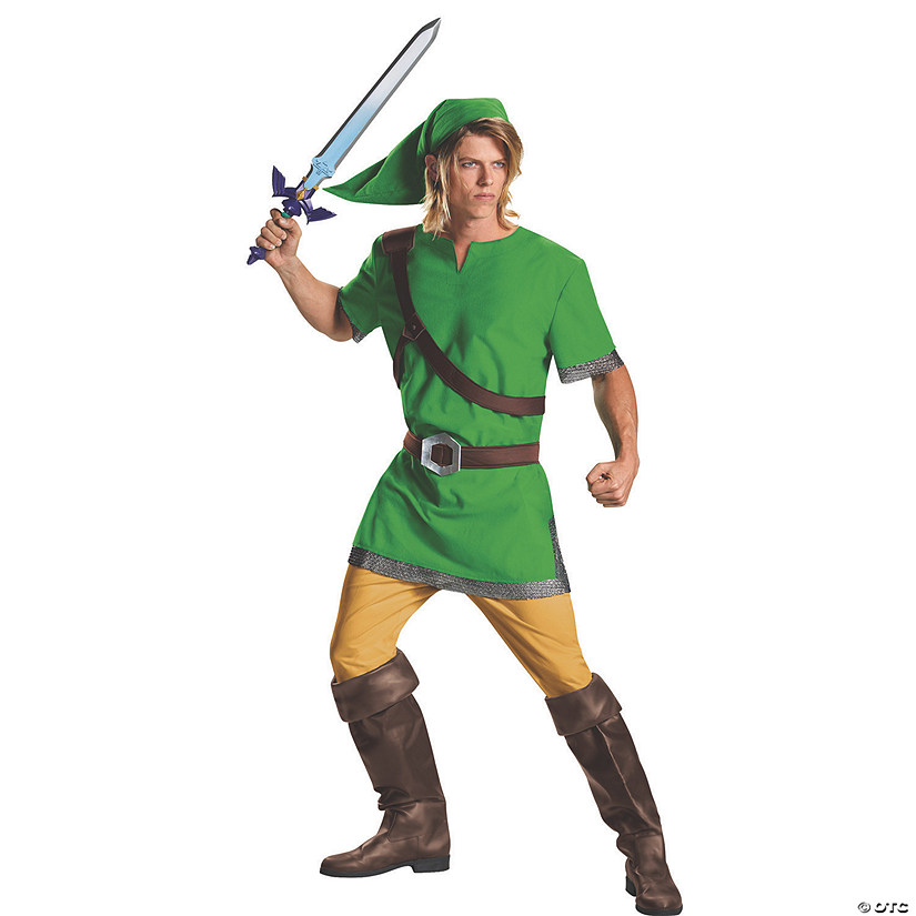 Men's Classic Legend of Zelda Link Costume - Large Image