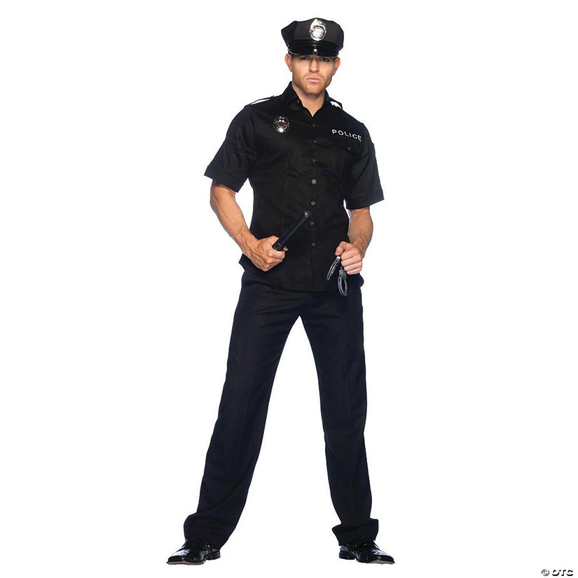 Men's Cop Costume Image