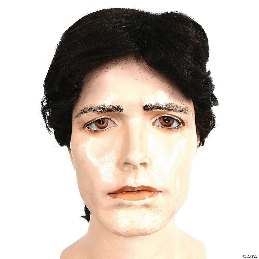 Men's Curled Ponytail Wig Image