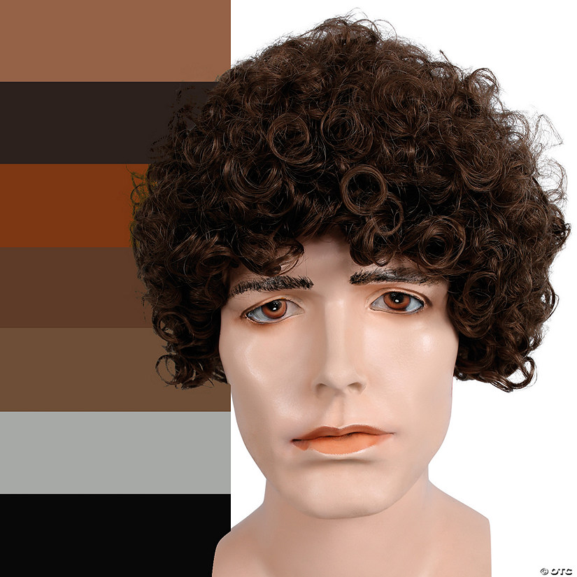 Men's Curly Wig Image