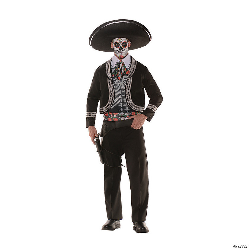 Men's Day of the Dead Costume Image