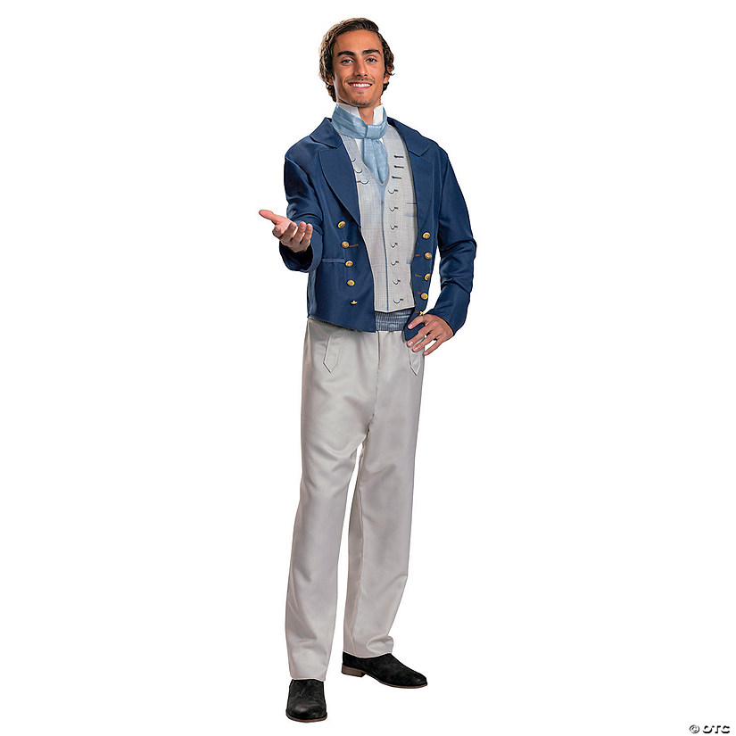 Men's Deluxe Little Mermaid Prince Eric Costume Image