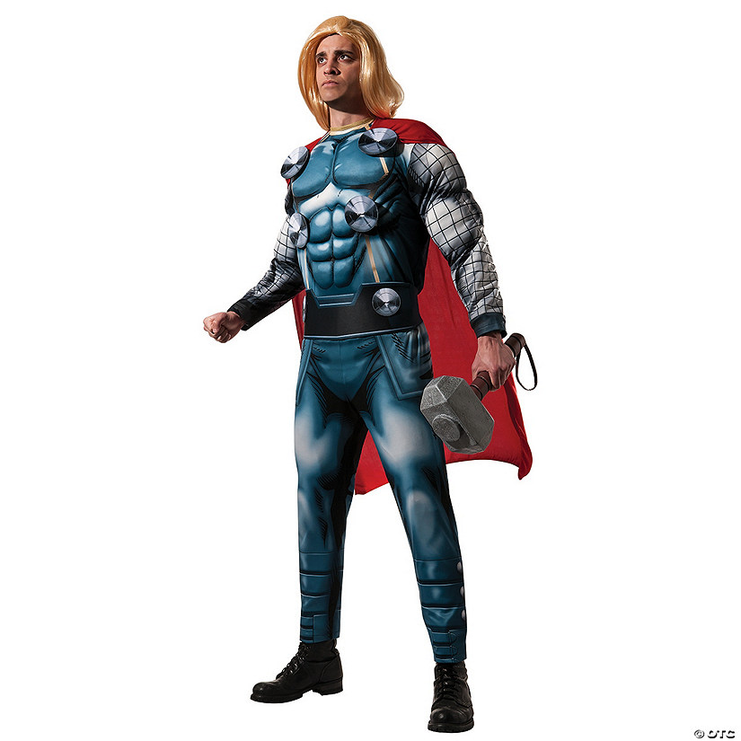 Men's Deluxe Marvel Avengers&#8482; Thor Costume Image