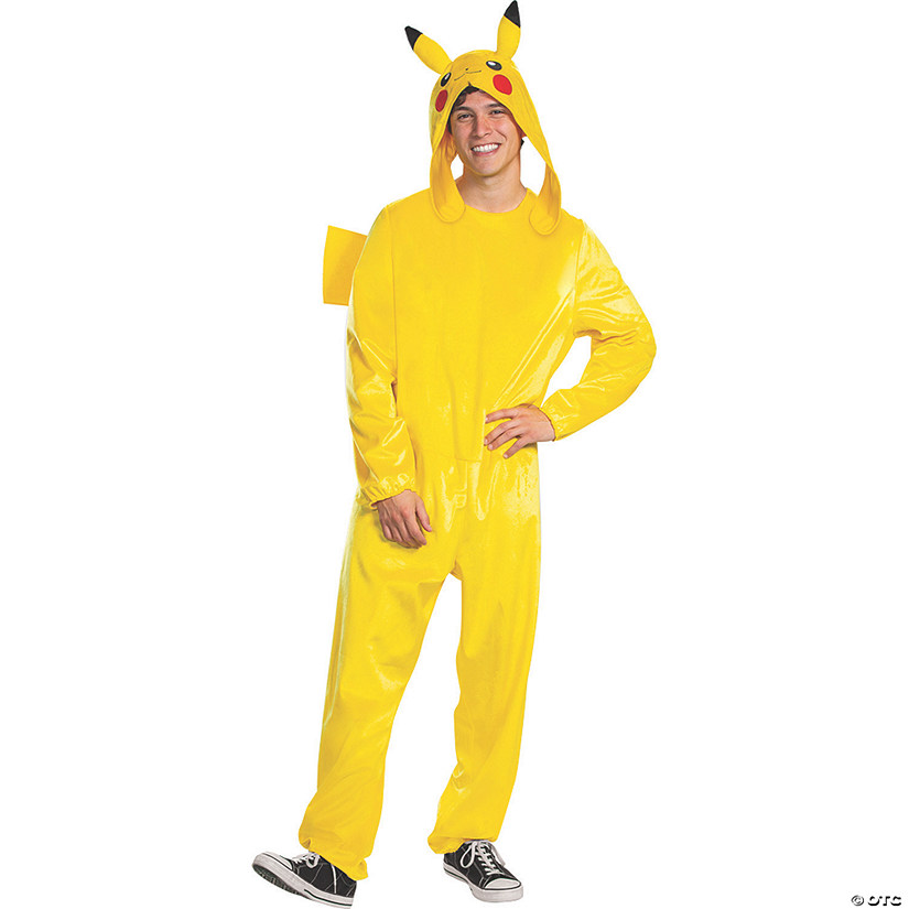 Men's Deluxe Pikachu Costume - Small/Medium Image