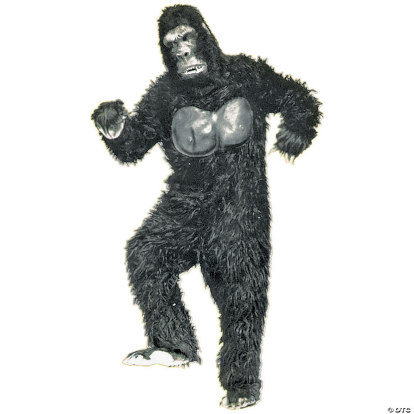Men's Economy Gorilla Costume - Standard Image
