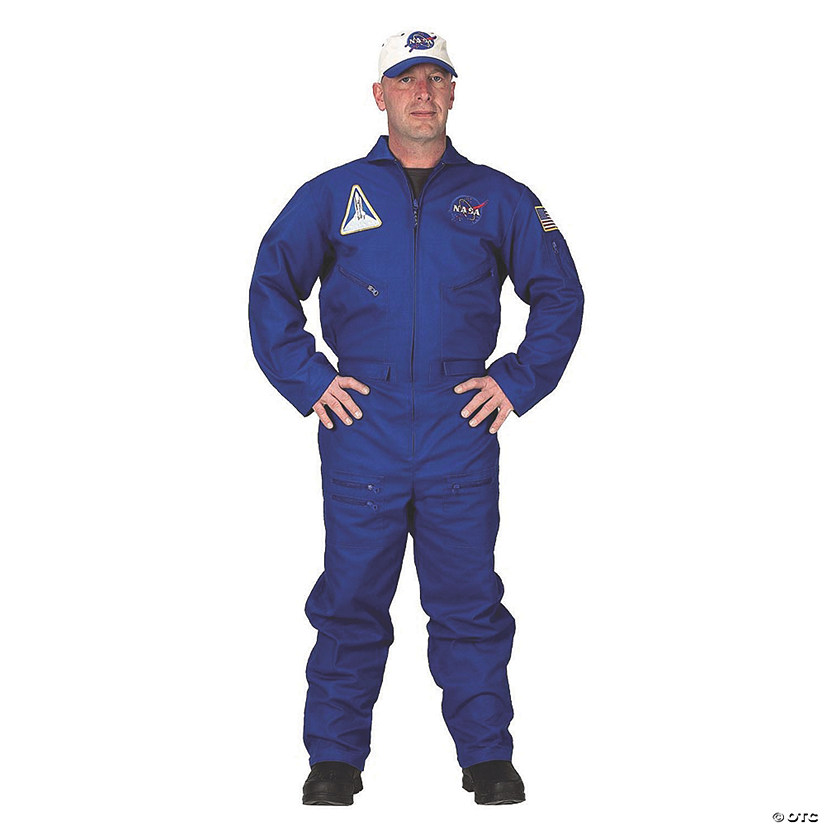 Men's Flight Suit Costume - Large Image
