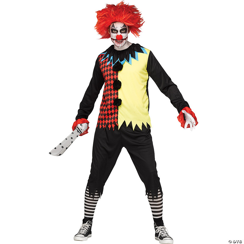 Men's Freakshow Clown Costume Image